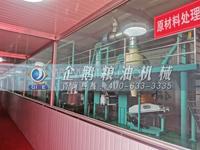企鵝機械提供全套花生油提取設備，服務周到獲稱贊(圖3)